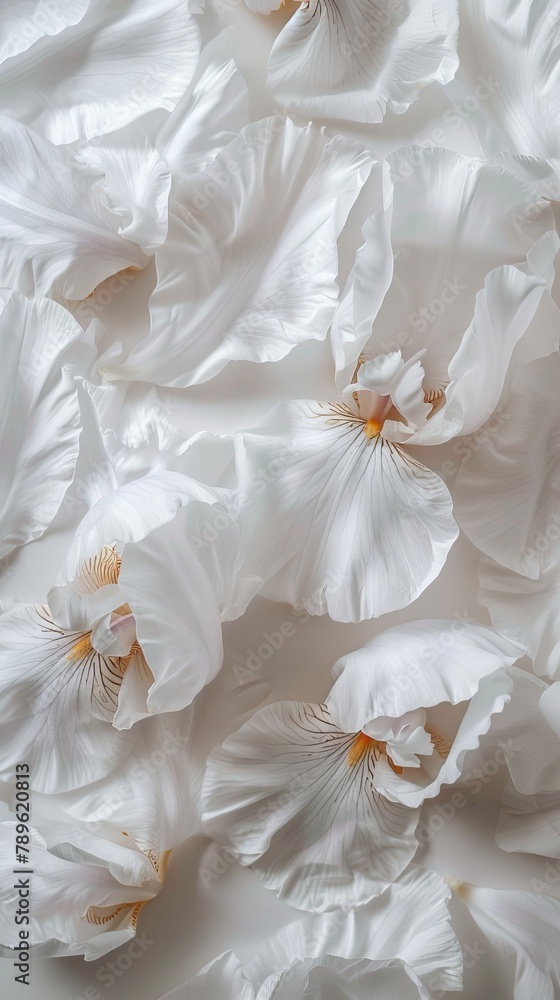 flower petals white background. flower petals white background.