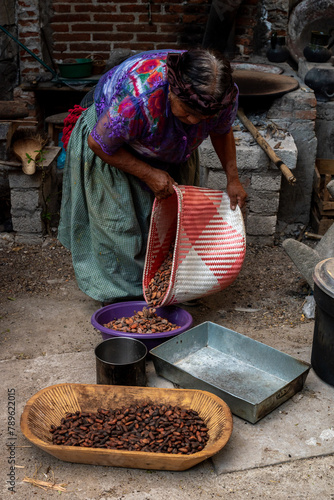 Reportage Mexican lifestyle chocolate business photo