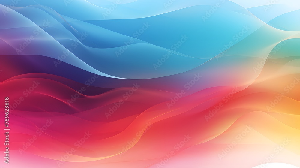 Colorful abstract with seamless wavy pattern. Colorful abstract with seamless wavy pattern.