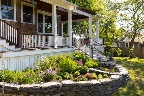 Backyard Porch summer 