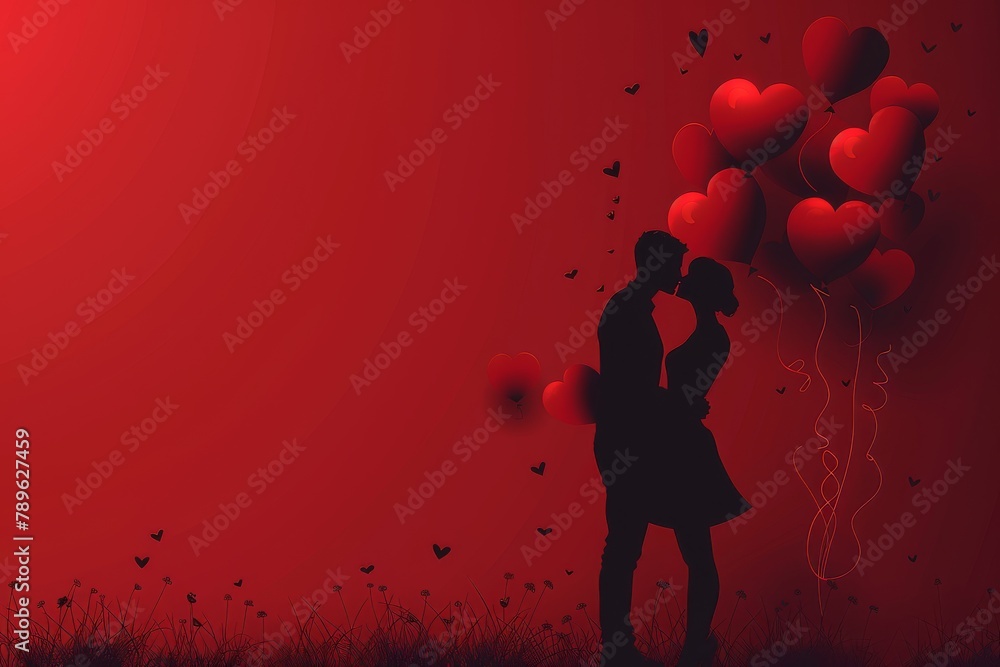 Celebrate Your Love with Heart-Shaped Abstract Art, Vibrant Kisses, and Passionate Red Hearts: A Romantic, Artistic Valentine's Day Celebrate Your Love with Heart-Shaped Abstract Art, Vibrant Kisses, and Passionate Red Hearts: A Romantic, Artistic Valentine's Day