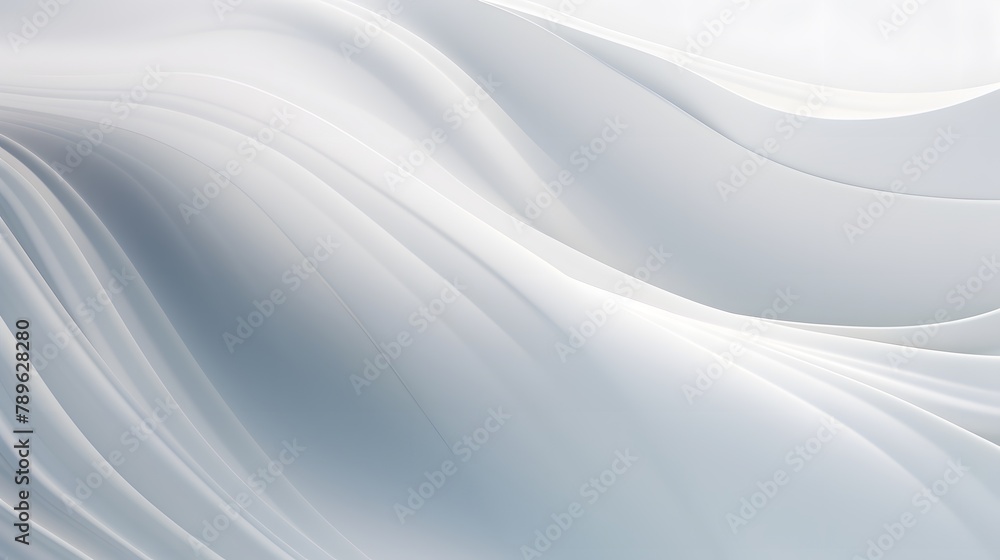 White abstract with seamless wavy pattern. White abstract with seamless wavy pattern.