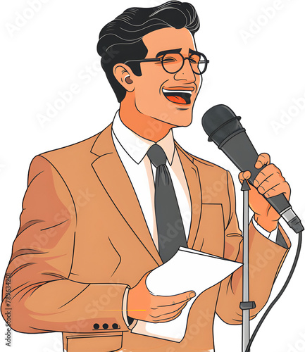 broadcaster, announcer