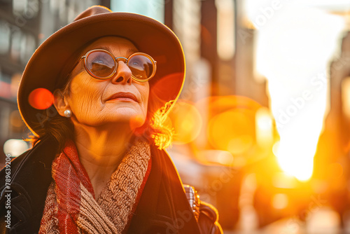 Portraits of Joyful Mature Women Embracing Life