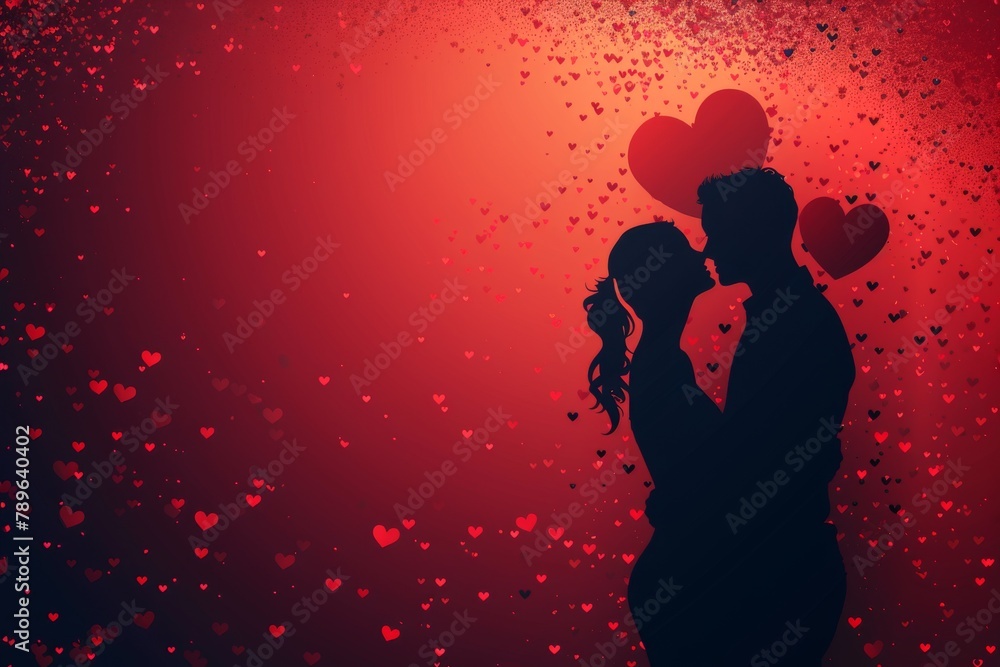 Discover the Enriching Art of Modern Love with Our Engaging and Romantic Valentine's Day Vector Graphics – Embrace Fulfilling Companionship and Enchanting Graphic Love Designs!