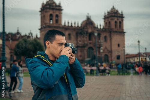 Photorapher in Cusco Peru Travel photo