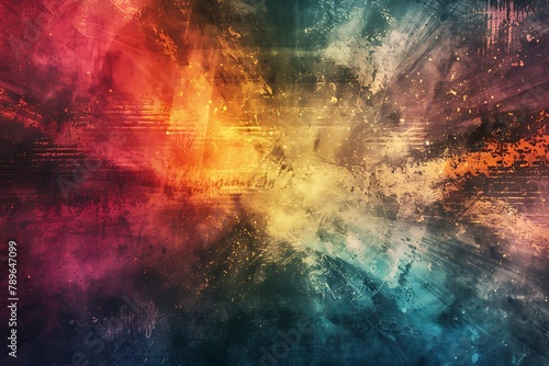 Grunge, background , texture. Grunge, background, blast, explosion, blow up, bluster , texture, colorful, rays . photo