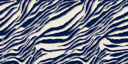 Abstract, zebra, texture print. Seamless patterns.