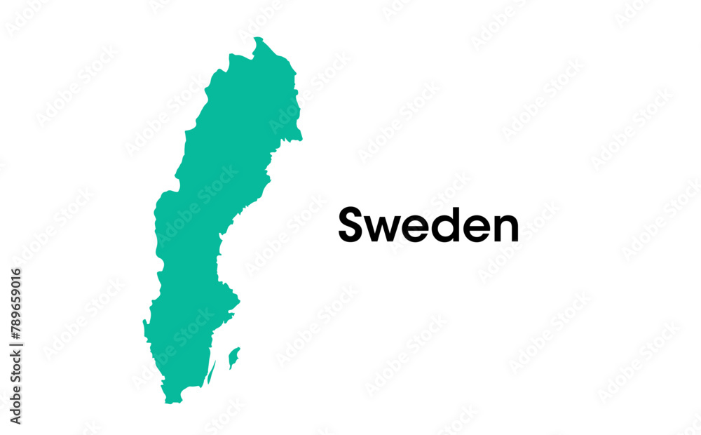 sweden map
