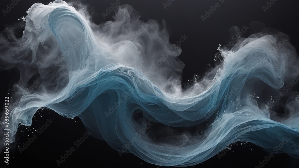 Fototapeta premium Mesmerizing Smoke Waves