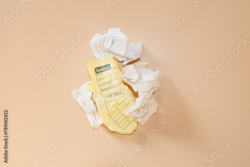 Disorganized receipts