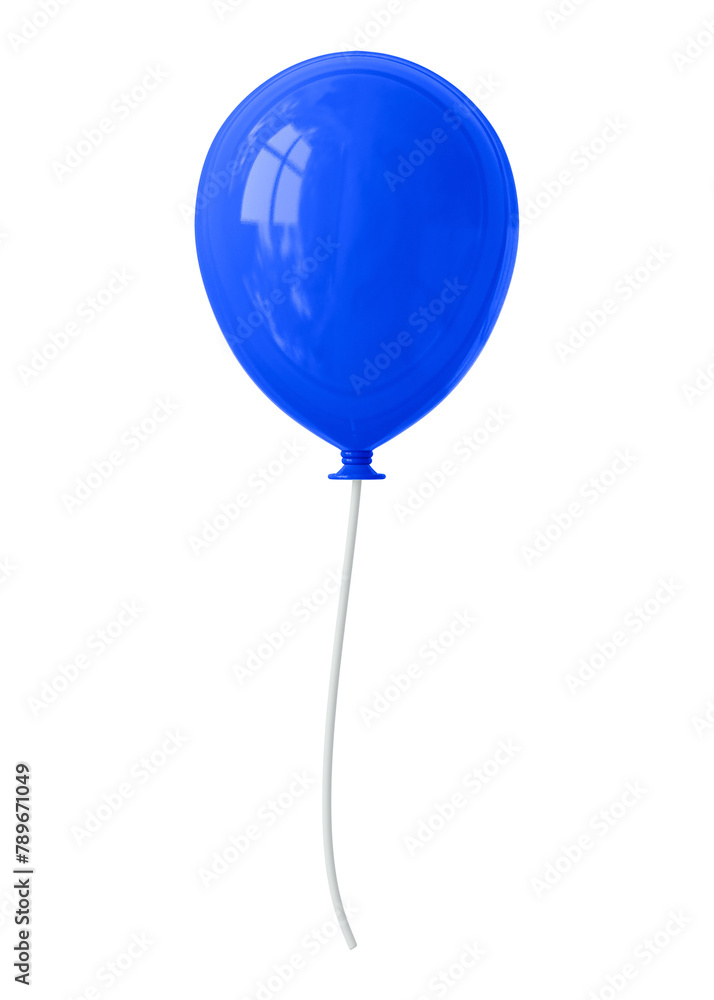 Blue balloon 3d png clipart, birthday design element, transparent background Blue balloon 3d png clipart, birthday design element, transparent background