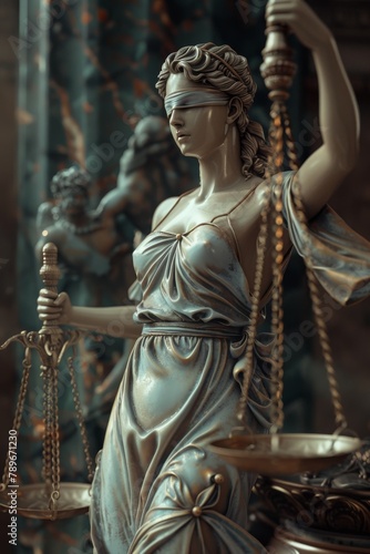 Themis is Goddess of Justice and law Generative AI