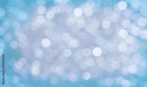 Blue bokeh background for banner, poster, Party, Anniversary, greetings, and various design works