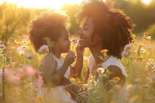 Mother Day Image of a Happy...