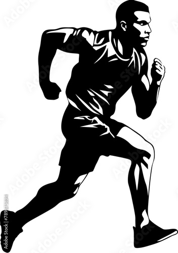 Speed Surge Runner Iconic Design Endurance Evolution Athlete Logo Symbol