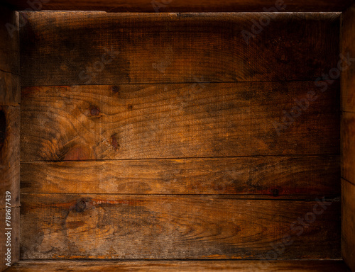 wooden crate (apple box)  photo