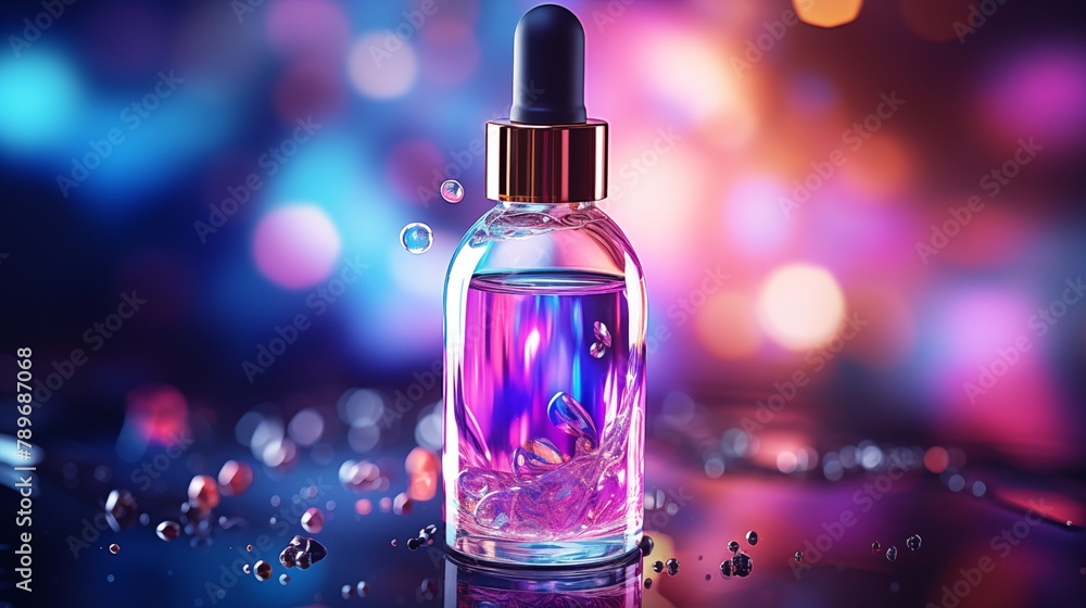 Liquid droplets bottle Liquid droplets bottle