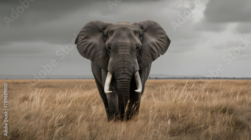 Impressive elephant. full body © Oleksandr