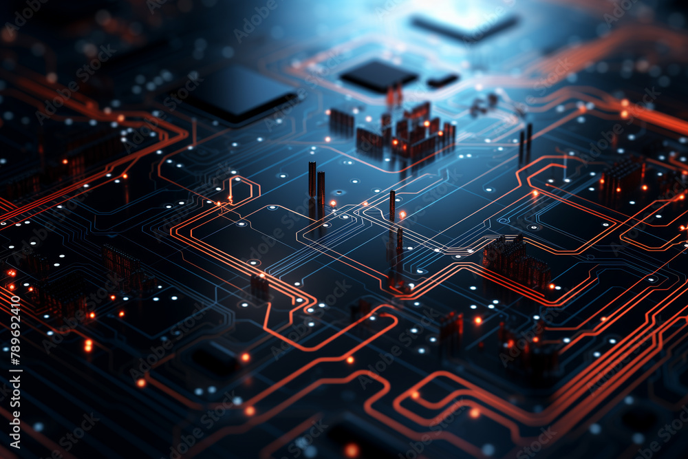 Abstract technology circuit digital line electronic network data innovation concept background. Abstract technology circuit digital line electronic network data innovation concept background.