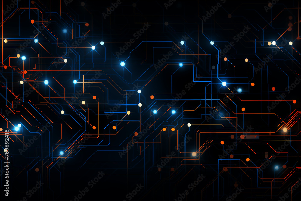 Abstract technology circuit digital line electronic network data innovation concept background. Abstract technology circuit digital line electronic network data innovation concept background.