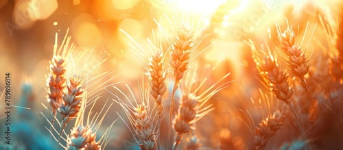 Close-Up of Khorasan Wheat Field photo