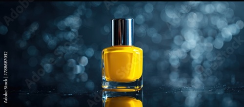 Yellow Nail Polish on Table © FryArt Studio