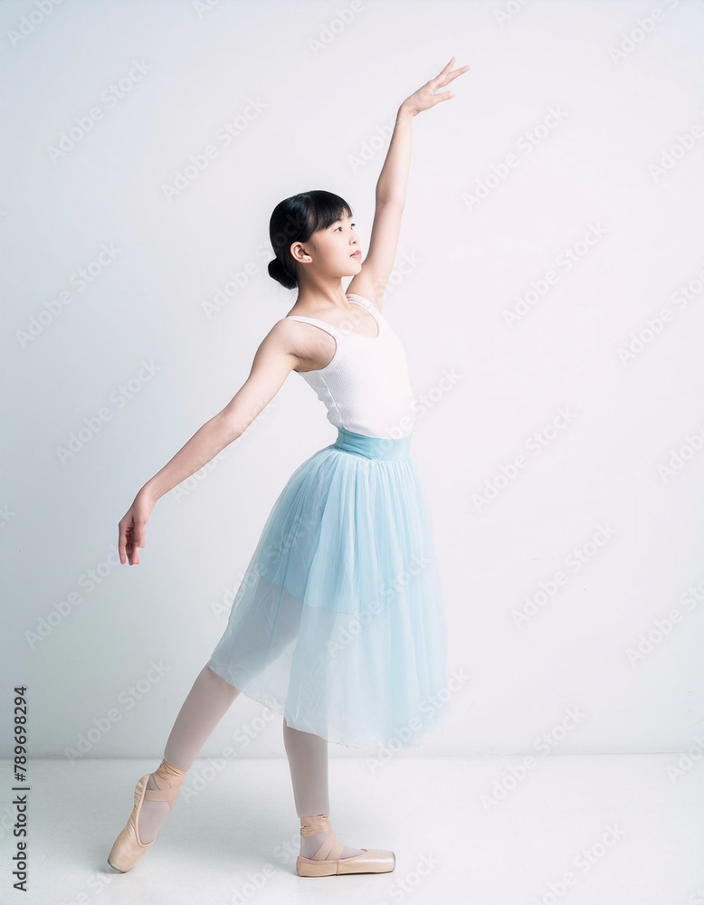 Naklejka premium バレエを踊る女性