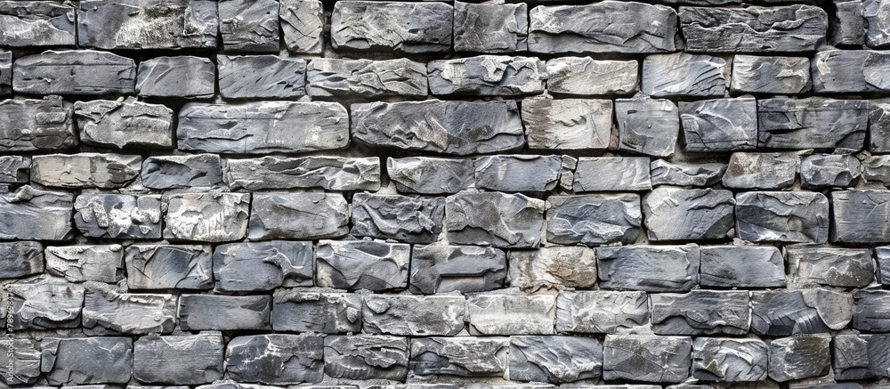 Texture background of an aged gray brick wall Texture background of an aged gray brick wall