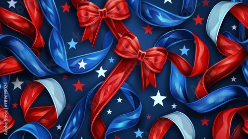 Red, White, and Blue Ribbons, Memorial Day