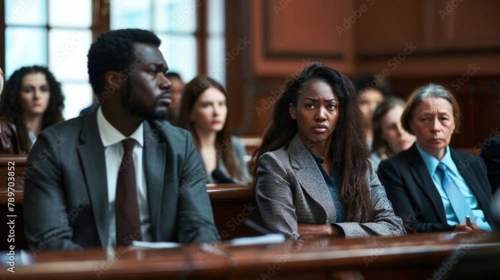 An intense moment captured in the courtroom with all eyes focused on the witness on the stand as the judge listens intently. . An intense moment captured in the courtroom with all eyes focused on the witness on the stand as the judge listens intently. .