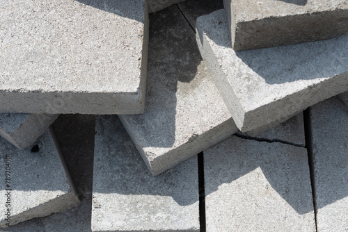 Fototapeta Naklejka Na Ścianę i Meble -  concrete block paving