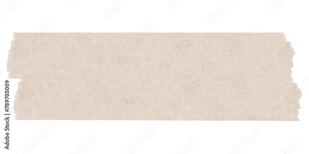 Beige washi tape png sticker, ripped paper with texture on transparent background Beige washi tape png sticker, ripped paper with texture on transparent background