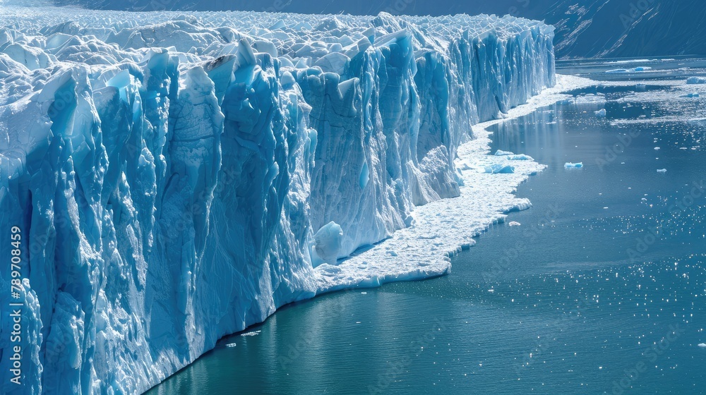 Glaciers receding at an alarming rate, evidence of the planet's warming