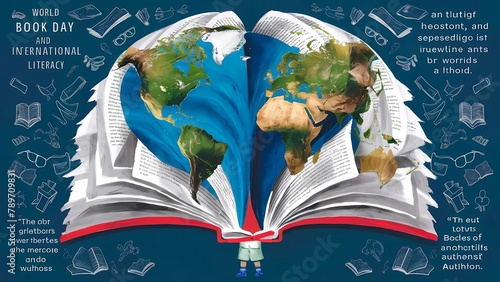 the world of knowledge. photo