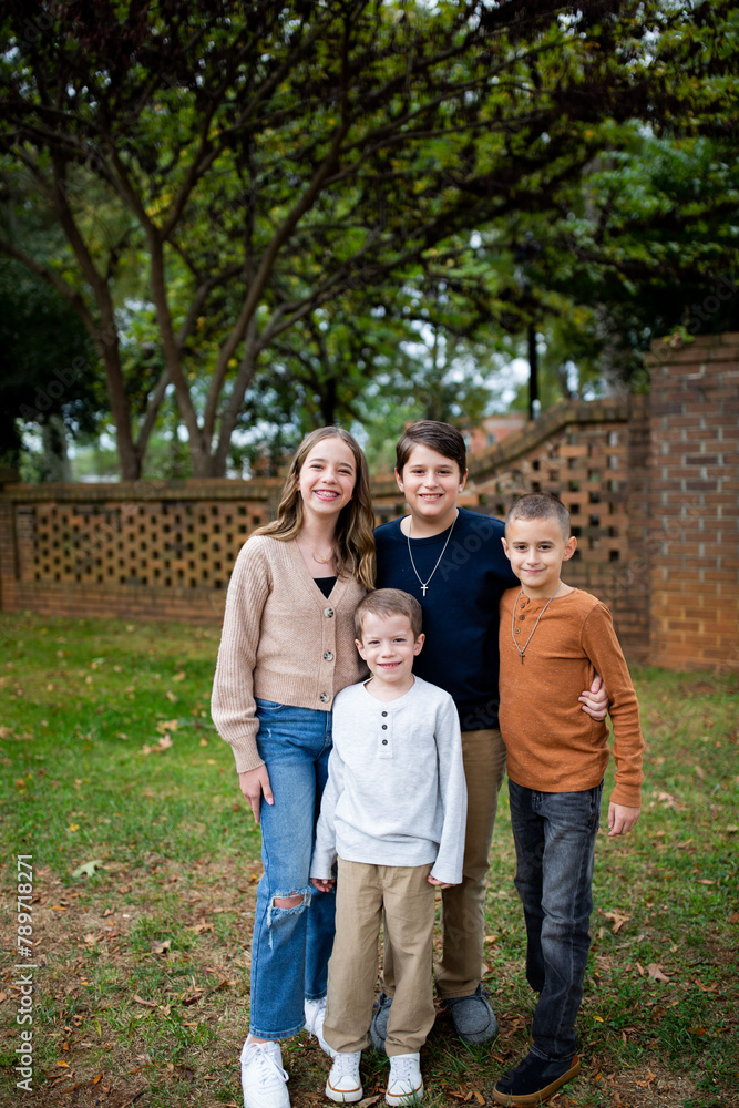 Four Siblings. Four Siblings.