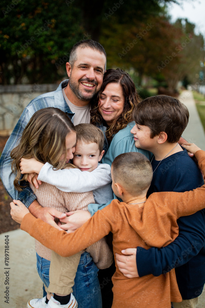 A Loving Family of Six A Loving Family of Six