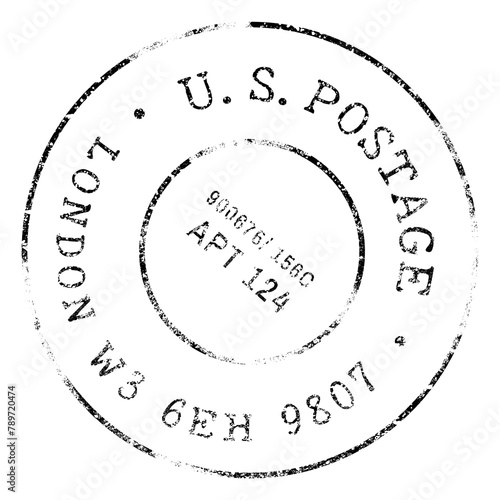 Postage stamp png sticker, transparent background