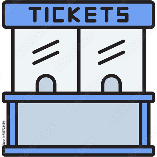 Ticket Box Illustration