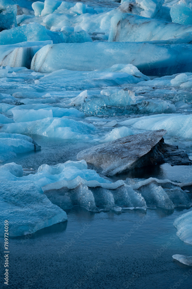 Jökulsárlón Glacier Lake before sunset Jökulsárlón Glacier Lake before sunset