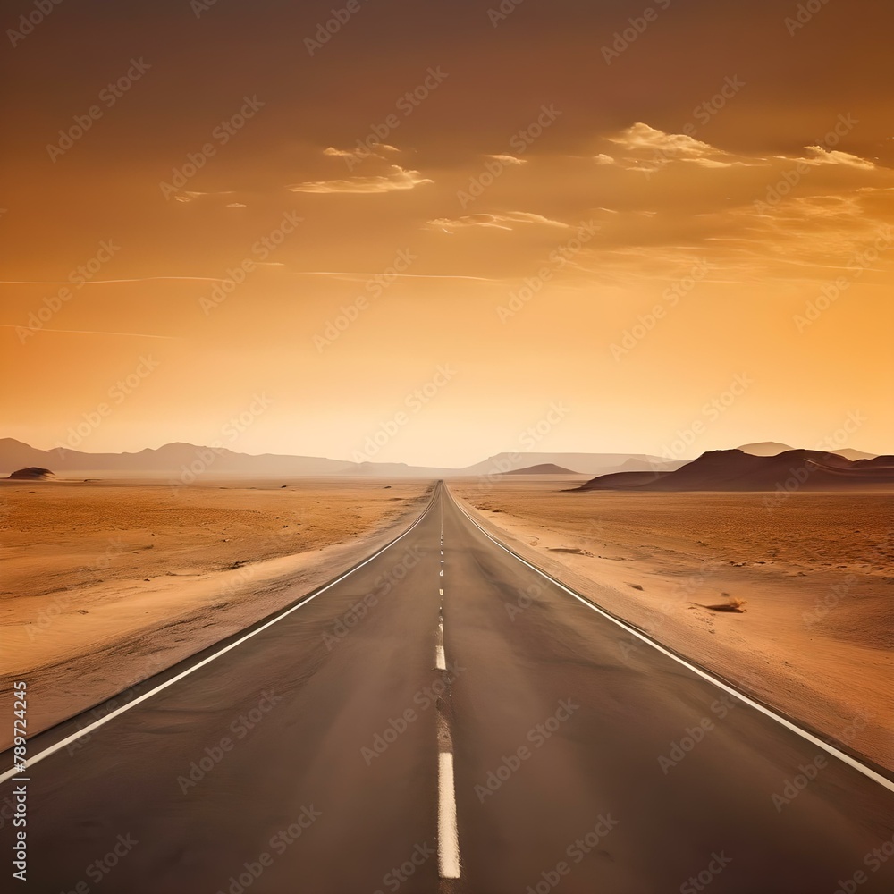 long road to the desert