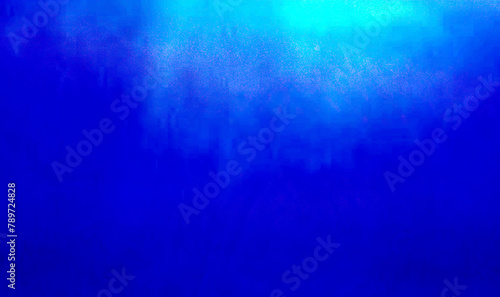 Blue background simple empty backdrop for various design works with copy space for text or images