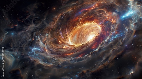 Celestial Symphony. Visualizing Big Bang as Cosmic Orchestra, Conducting Creation of Stars.