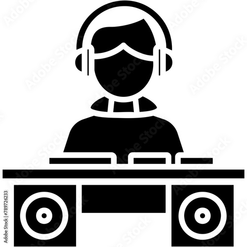 Dj Stage Icon