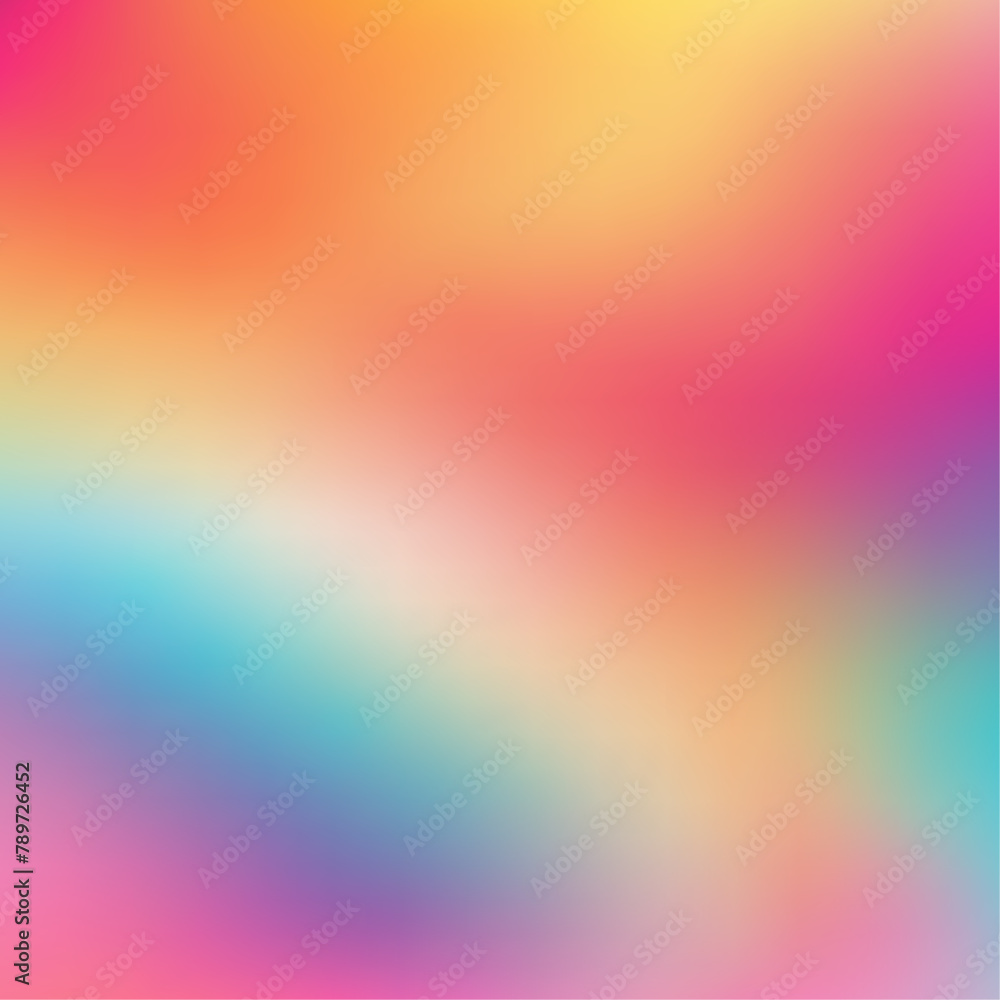 Vector Mesh Gradient Abstract Blurred Background