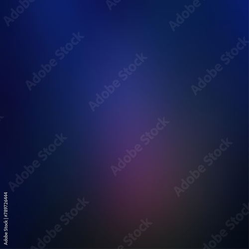 Abstract Blue Vector Background with Smooth Gradient Lines Effect