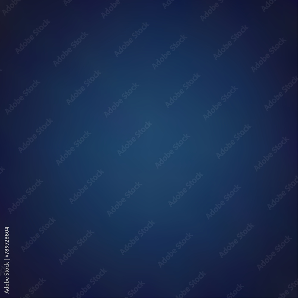 Midnight Blue Gradient Vector Background for Graphic Designers