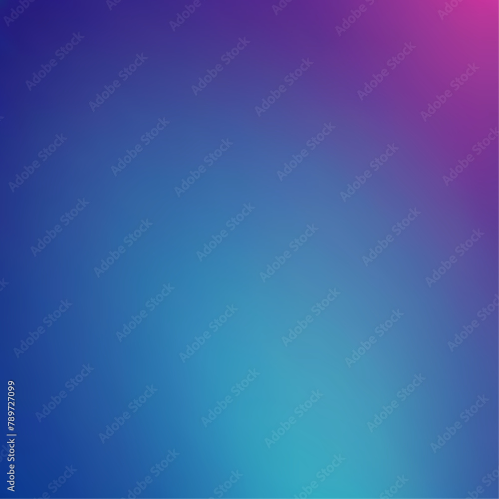 Blue Grainy Gradient Vector Background with Soft Transitions for Social Media