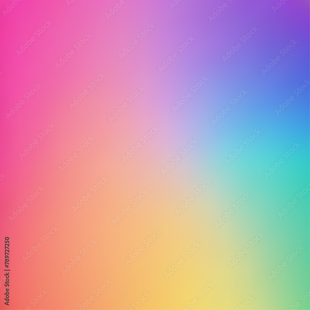 Vivid Colored Vector Abstract Background with Smooth Transitions