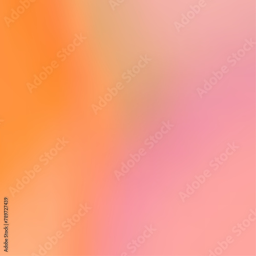 Soft Pastel Color Tone Vector Gradient Abstract Background Design with Defocused Effect